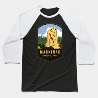 Mackinac National Park Baseball T-Shirt